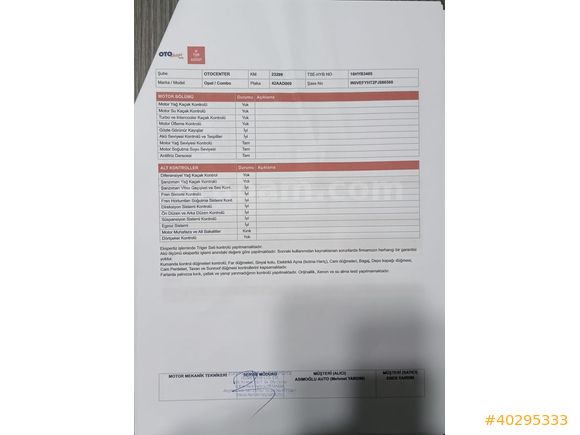 2023 MODEL 23BİNDE EXPERTİZLİ SIFIR AYARINDA KOMBO