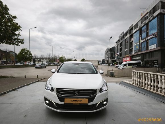SCM MOTOR'DAN PEUGEOT 508 DİZEL OTOMATİK ÇOK TEMİZ 2018 ÇIKIŞLI