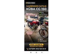 Sahibinden Kuba CG 150
