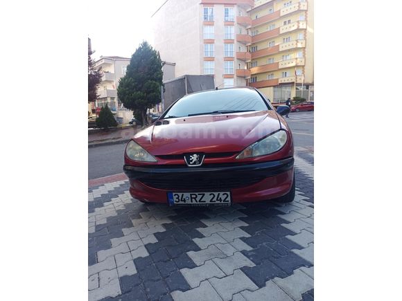 Sahibinden Peugeot 206 1.1 XR 2001 Model  290.000 km Bordo