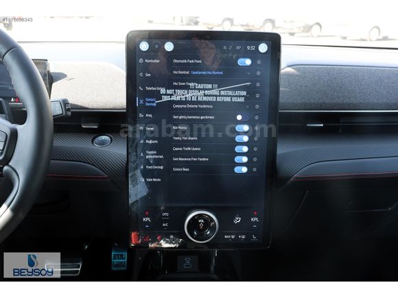 BÜYÜKSOYLU BEYSOY'DAN 2023 MUSTANG MACH-E 4X4 STANDART RANGE
