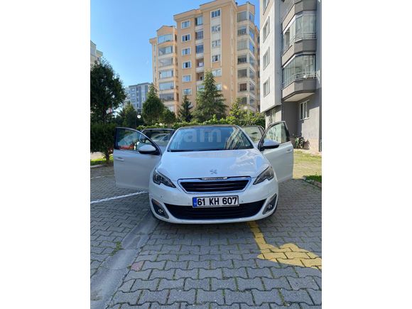 Cam Tavan Ful+Ful  Peugeot 308 1.6 e-HDi Allure 2014 Model Beyaz