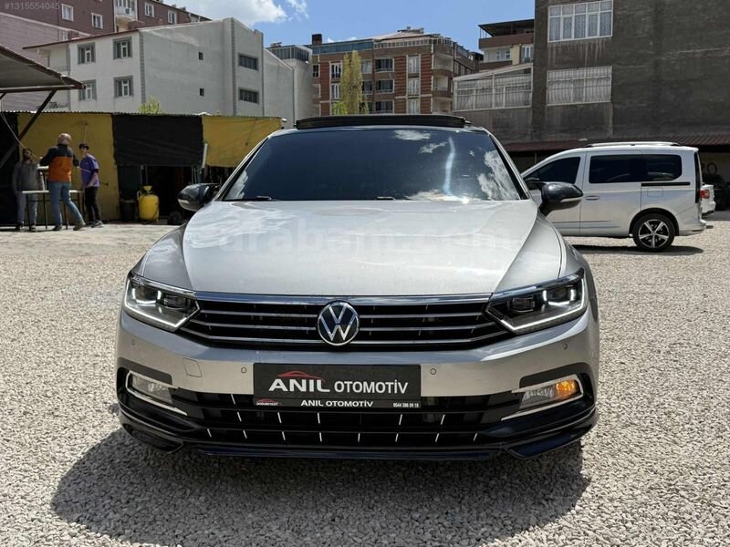 Galeriden Volkswagen Passat 1.6 TDi BlueMotion Comfortline 2015 Model Ağrı 210.000 km Gri