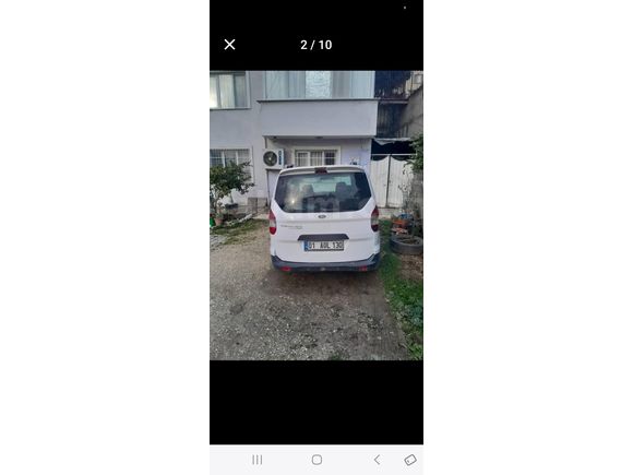 Sahibinden Ford Tourneo Courier 1.6 TDCi Trend 2016 Model  338.000 km Beyaz