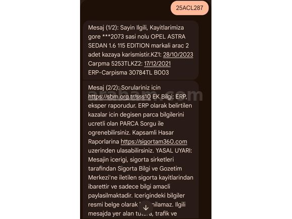 Sahibinden Opel Astra 1.6 Edition Plus 2017 Model