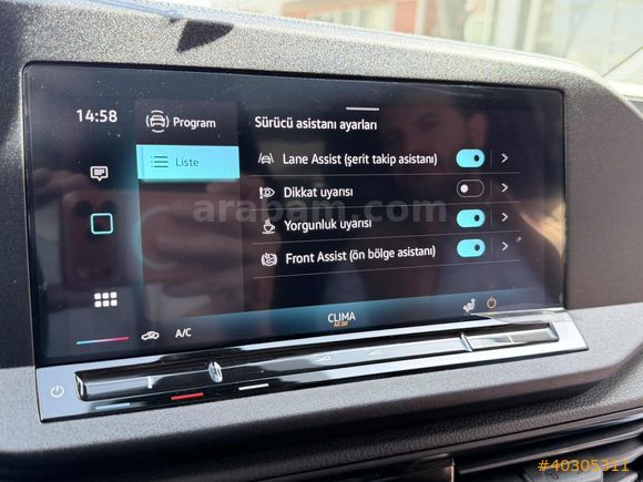 UMH GRUP 2025 MODEL VW CADDY MAXI 8.500KM HATASIZ %20 KDV H.SBLT
