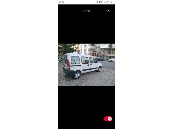Sahibinden Renault Kangoo Multix 1.5 dCi Expression 2011 Model  540000 km Beyaz