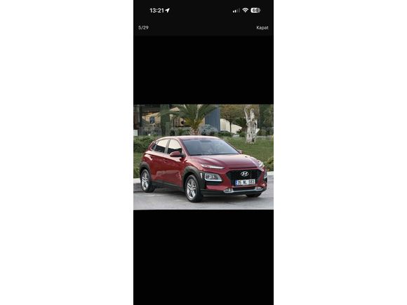 Sahibinden Hyundai Kona 1.6 CRDI Style 2019 Model  152.000 km Kırmızı