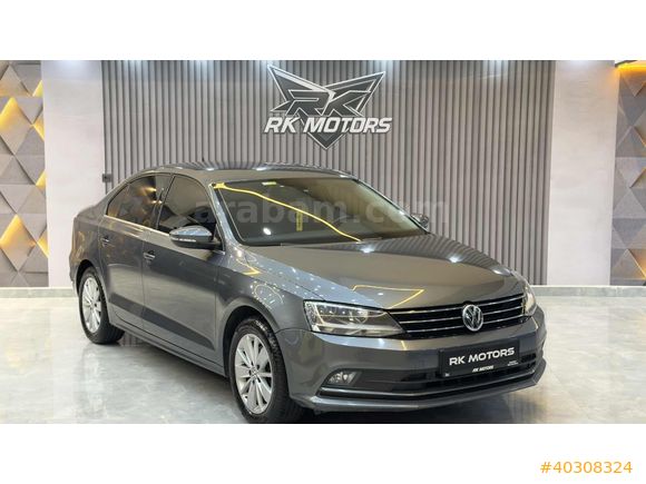 HATASIZ 2017 VW JETTA 1.4 TSİ BLM COMFORLİNE+OTOMATİK+123 BİN KM