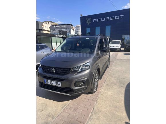 Sahibinden Peugeot Rifter 1.5 BlueHDI GT 2023 Model  70.000 km Füme