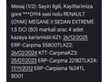Acil Satılık Sahibinden Renault Megane 1.5 dCi Extreme 2008 Model