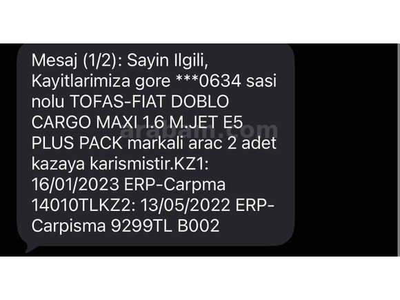 Sahibinden Fiat Doblo Combi 1.6 Multijet Premio 2017 Model   Detay için arayabilirsinz
