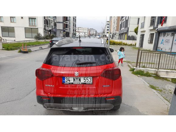 Sahibinden Suzuki Vitara 1.4 Boosterjet Hibrit GL Elegance 2025 Model  15.000 km Kırmızı