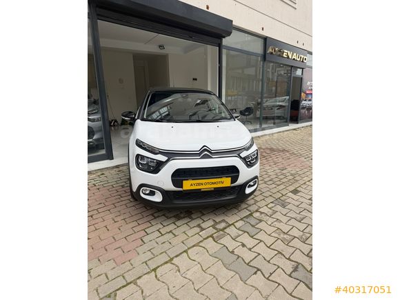 AYZEN AUTO | 2024 CITROEN C3 SHINE- BOYASIZ-DEĞİŞENSİZ-TRAMERSİZ