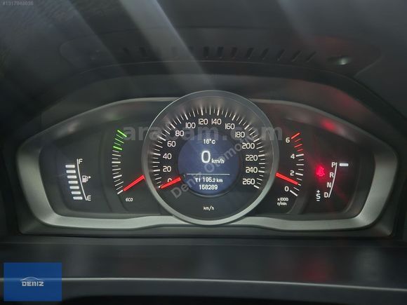 2014 ORİJİNAL VOLVO S60 1.6 D2 PREMIUM HAFIZA/HIZ LİMİTLEME