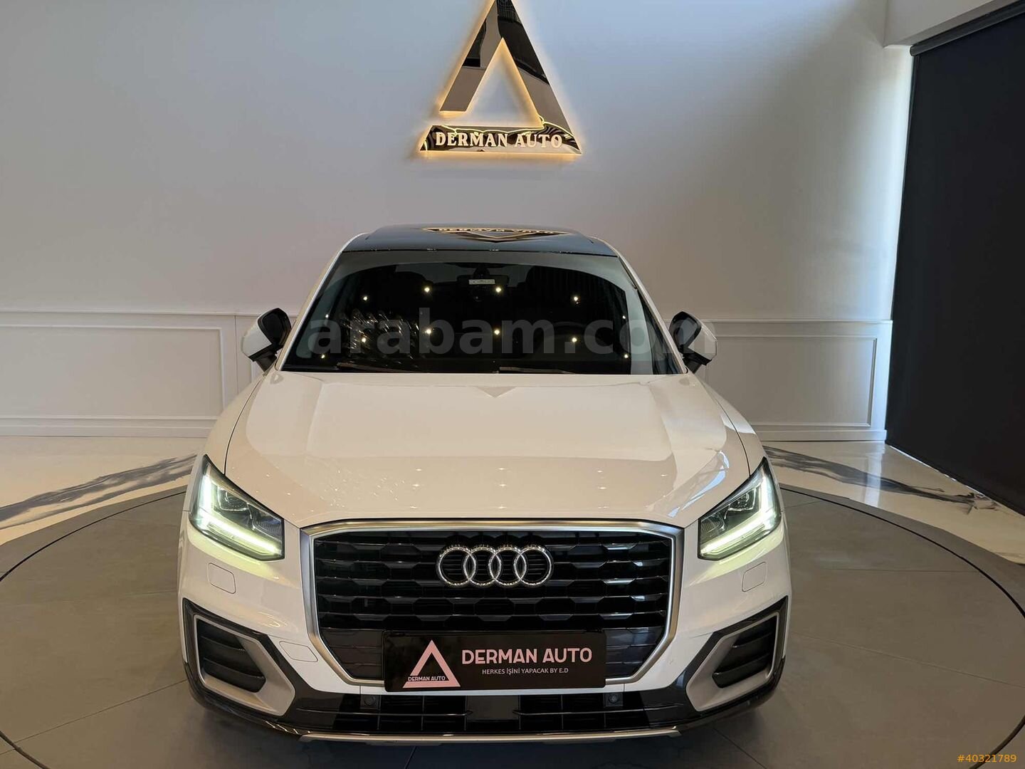 Galeriden Audi Q2 30 TDI Design 2020 Model İzmir 89.000 km Beyaz 3