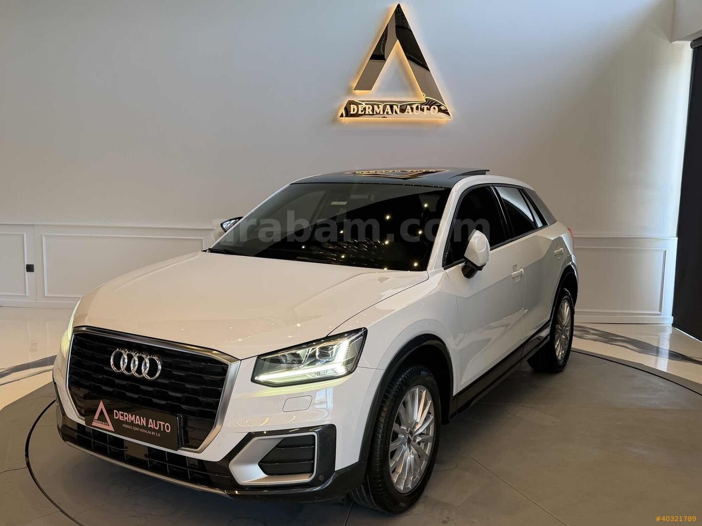 Galeriden Audi Q2 30 TDI Design 2020 Model İzmir 89.000 km Beyaz 5