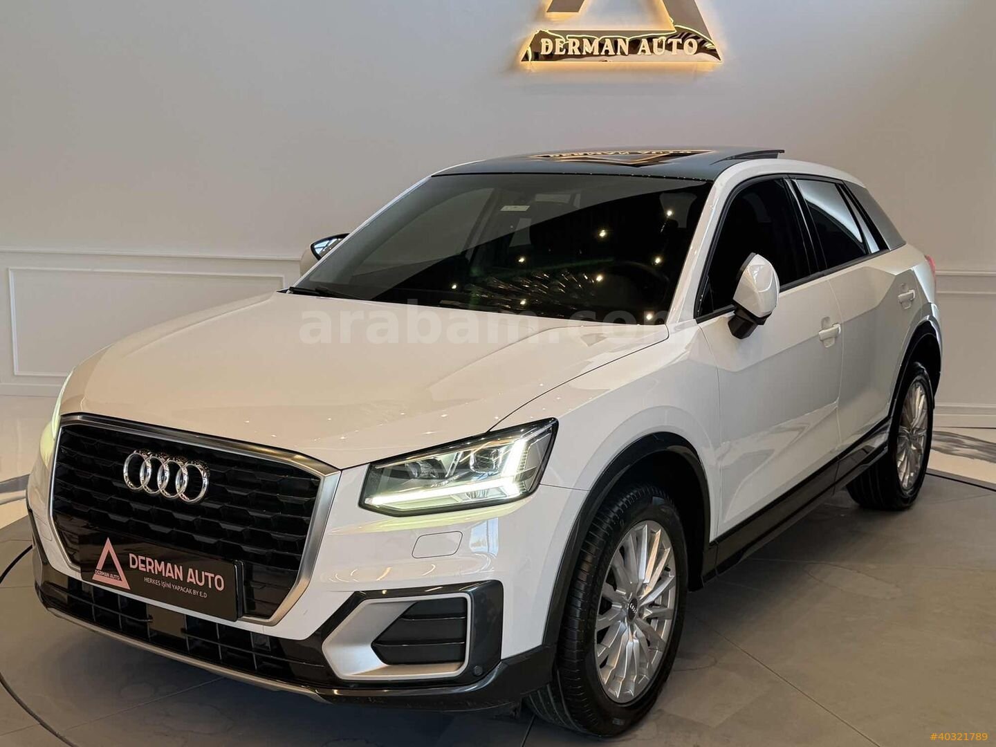 Galeriden Audi Q2 30 TDI Design 2020 Model İzmir 89.000 km Beyaz 4