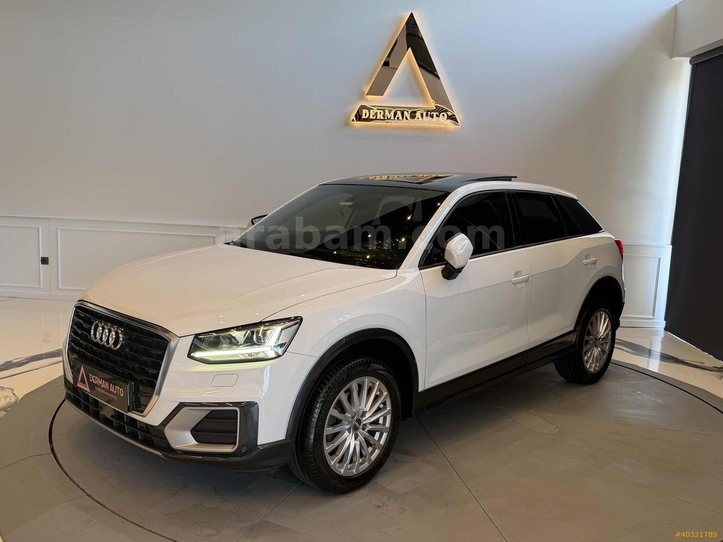 Galeriden Audi Q2 30 TDI Design 2020 Model İzmir 89.000 km Beyaz 6