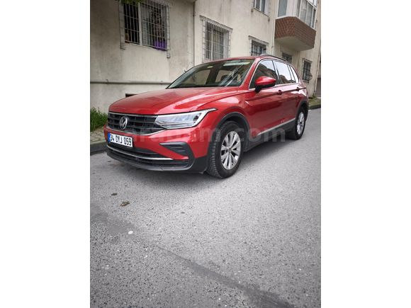 Sahibinden Volkswagen Tiguan 1.5 TSI Life 2021 Model  57.000 km Kırmızı
