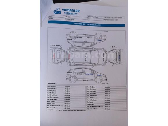 acil satılık Skoda Fabia otomatik