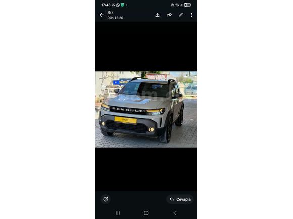 Galeriden Renault Duster 1.3 TCe Techno 2025 Model Adana