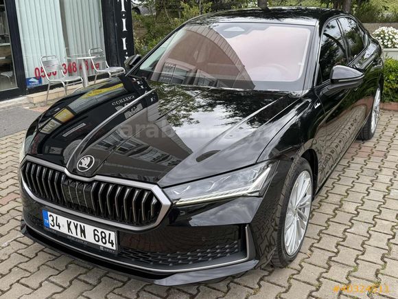 2024 SKODA SUPERB 2.0 TDİ 4X4 L&K CRYSTAL SİYAH İÇİ TABA