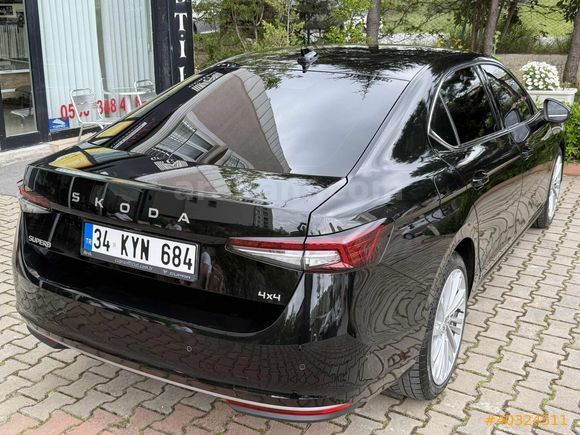 2024 SKODA SUPERB 2.0 TDİ 4X4 L&K CRYSTAL SİYAH İÇİ TABA