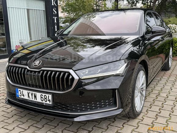 2024 SKODA SUPERB 2.0 TDİ 4X4 L&K CRYSTAL SİYAH İÇİ TABA