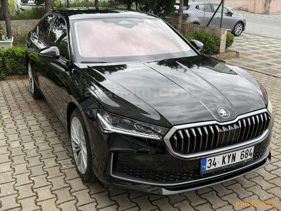 2024 SKODA SUPERB 2.0 TDİ 4X4 L&K CRYSTAL SİYAH İÇİ TABA