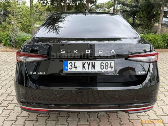 2024 SKODA SUPERB 2.0 TDİ 4X4 L&K CRYSTAL SİYAH İÇİ TABA