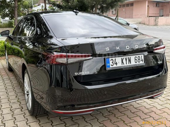 2024 SKODA SUPERB 2.0 TDİ 4X4 L&K CRYSTAL SİYAH İÇİ TABA