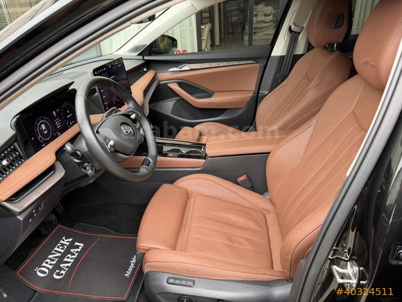 2024 SKODA SUPERB 2.0 TDİ 4X4 L&K CRYSTAL SİYAH İÇİ TABA