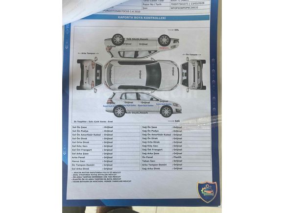 Sahibinden Ford Focus 1.6 Trend X 2010 Model 