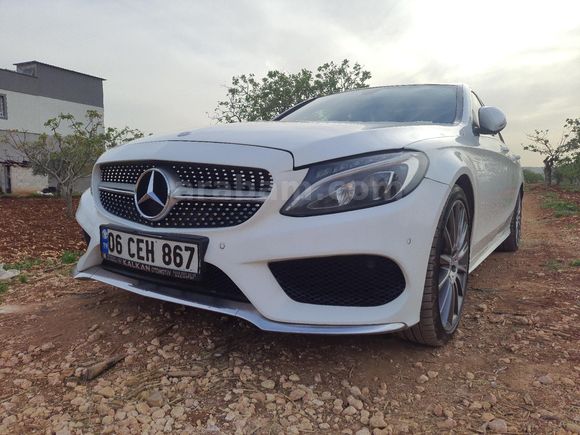 Sahibinden Mercedes - Benz C 200 BlueTEC AMG 2016 Model  220.000 km Beyaz
