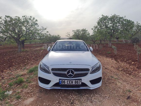 Sahibinden Mercedes - Benz C 200 BlueTEC AMG 2016 Model  220.000 km Beyaz