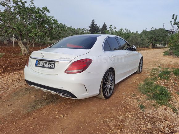 Sahibinden Mercedes - Benz C 200 BlueTEC AMG 2016 Model  220.000 km Beyaz