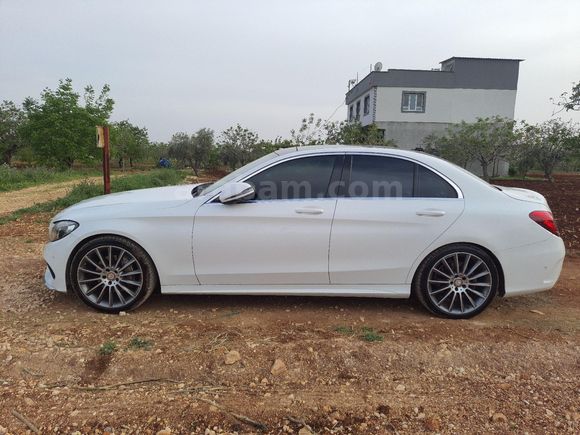 Sahibinden Mercedes - Benz C 200 BlueTEC AMG 2016 Model  220.000 km Beyaz