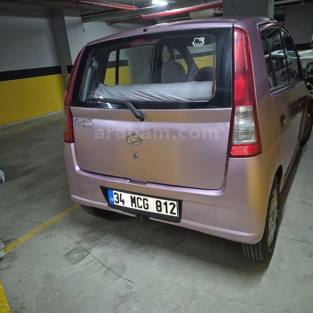 Sahibinden Daihatsu Cuore 1.0 Low Grade 2005 Model İstanbul 195.000 km Pembe 2