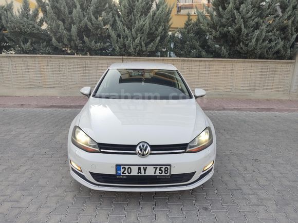 Sahibinden Volkswagen Golf 1.6 TDi BlueMotion Highline 2014 Model Konya 189.500 km Beyaz