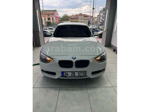 Sahibinden BMW 1 Serisi 116d ED Sport Line 2013 Model  100.000 km Beyaz