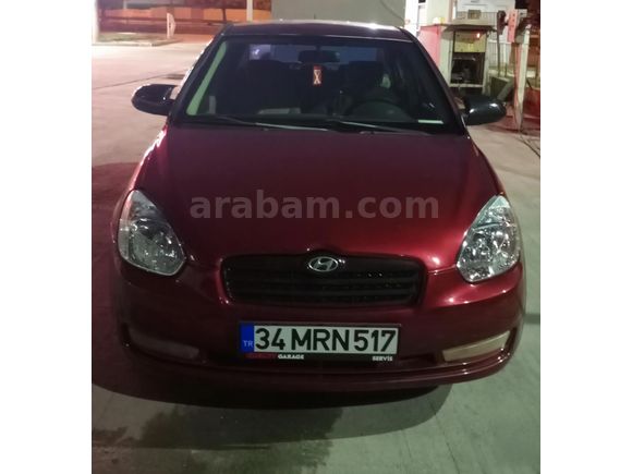 Sahibinden Hyundai Accent Era 1.5 CRDi-VGT Team 2008 Model  780.000 km Bordo