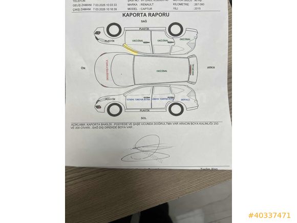 RENAULT CAPTUR 1.5 DCI TOUCH KM 267.000