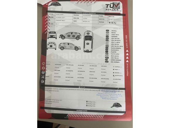 Sahibinden Hyundai i20 1.2 MPI Style 2017 Model 