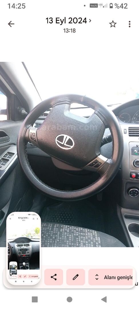 Sahibinden Tata Manza Aura 1.4 Safire 2012 Model Samsun 126.000 km Beyaz 6