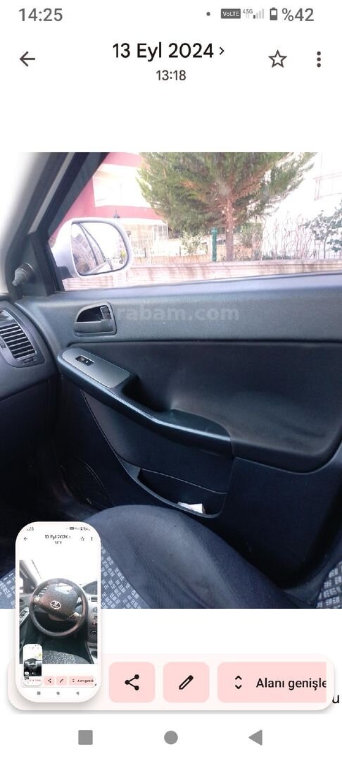 Sahibinden Tata Manza Aura 1.4 Safire 2012 Model Samsun 126.000 km Beyaz 3