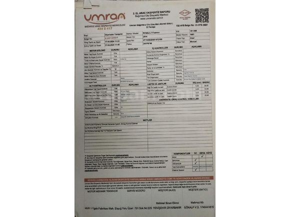Sahibinden Renault Fluence 1.5 dCi Touch 2014 Model