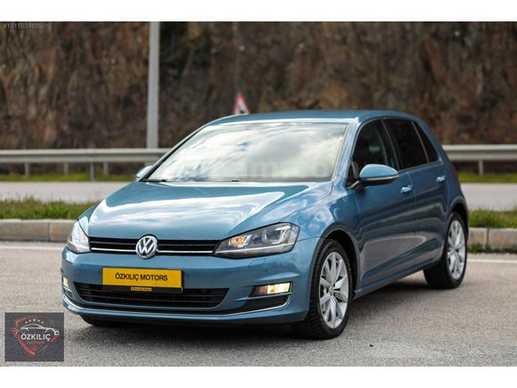 2016 VW Golf 1.6 TDI Highline / U-Led & Pasifik Mavi