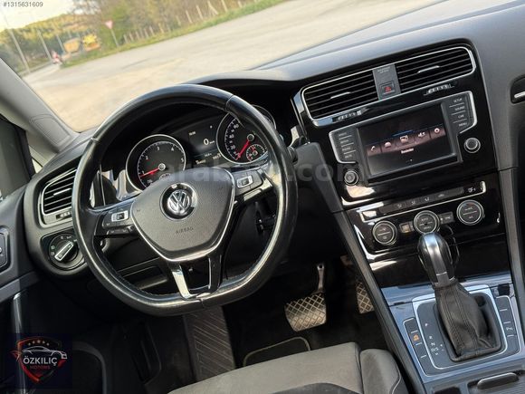 2016 VW Golf 1.6 TDI Highline / U-Led & Pasifik Mavi