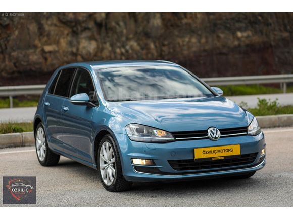 2016 VW Golf 1.6 TDI Highline / U-Led & Pasifik Mavi